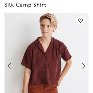 Madewell Silk Top